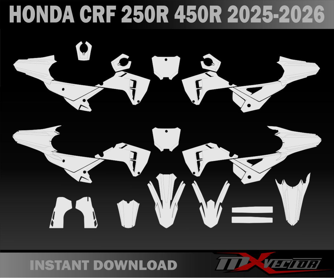 HONDA CRF 250R 450R 2025-2026
