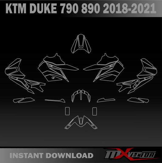KTM DUKE 790 890 2018-2021