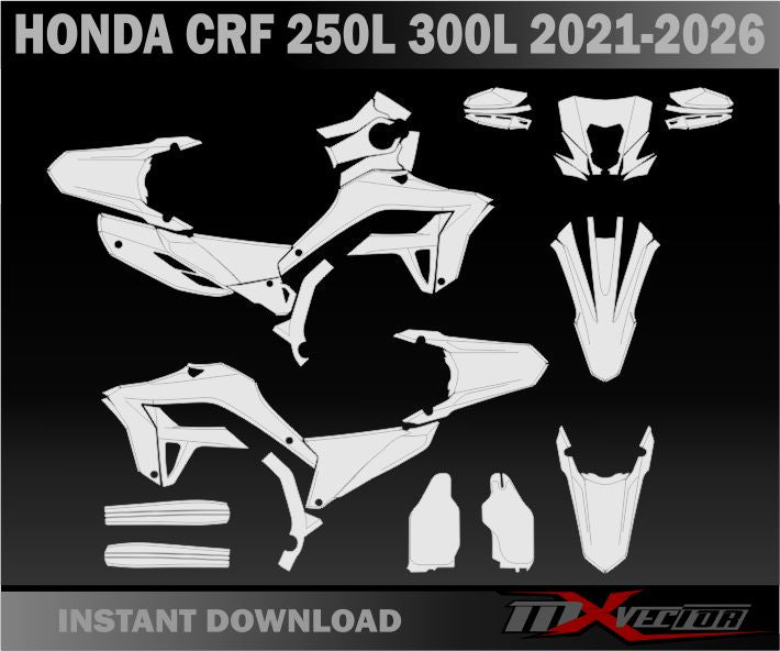 HONDA CRF 250L 300L 2021-2026