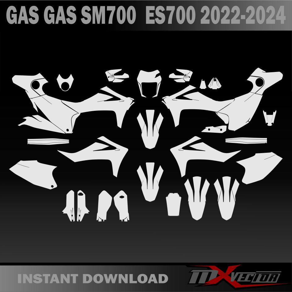 GASGAS SM 700  ES 700 2022-2024