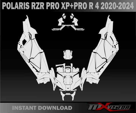 POLARIS RZR PRO XP+PRO R+TURBO R 4 2020-2024